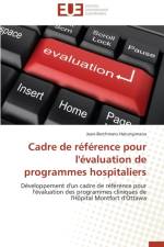 Cadre de R f rence Pour l' valuation de Programmes Hospitaliers af Hatungimana-J