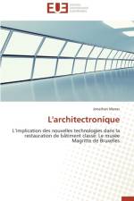 L'Architectronique af Manes-J