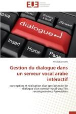 Gestion Du Dialogue Dans Un Serveur Vocal Arabe Int ractif af Bayoudhi-A