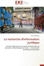 La Recherche d'Information Juridique af Matringe-P