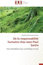 De la responsabilite humaine chez jean-paul sartre af Nziengui-D