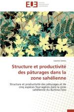 Structure et productivite des paturages dans la zone sahelienne af Sanou-L