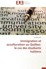 Immigration Et Acculturation Au Qu bec af Jean-D