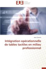 Int gration Op rationnelle de Tables Tactiles En Milieu Professionnel af Claverie-J