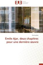 mile Ajar, Deux Chapitres Pour Une Derni re Uvre af Jourdan-E