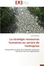 La Strat gie Ressources Humaines Au Service de l'Entreprise af Renault-S