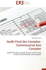 Audit Final Des Comptes-Commissariat Aux Comptes af Zouid-M