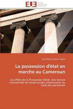 La Possession d' tat En Marche Au Cameroun af Tagne-J