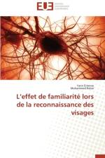 L Effet de Familiarite Lors de La Reconnaissance Des Visages af Etienne Yann