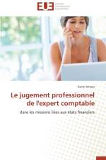 Le jugement professionnel de l'expert comptable af Amous-K