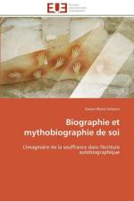 Biographie Et Mythobiographie de Soi af Valastro-O