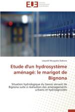 Etude d'Un Hydrosyst me Am nag af Badiane-L
