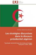 Les Strat gies Discursives Dans Le Discours Pr sidentiel Alg rien af Bensebia-A