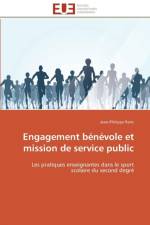 Engagement B n vole Et Mission de Service Public af Ranc-J