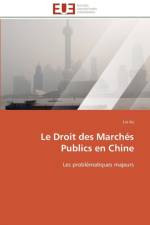 Droit Des March s Publics En Chine af Xu-L