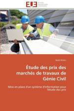 tude Des Prix Des March s de Travaux de G nie Civil af Khibit-N