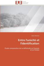 Entre l'Unicit Et l'Identification af Ahlstrom-E