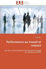 Performance Au Travail Et Mesure af Bori-A
