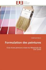 Formulation Des Peintures af Makan-A