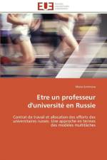 Etre Un Professeur d'Universit En Russie af Smirnova-M