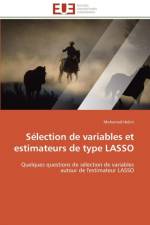 S lection de Variables Et Estimateurs de Type Lasso af Hebiri-M
