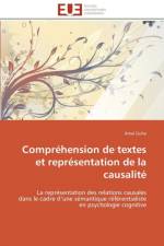 Compr hension de Textes Et Repr sentation de la Causalit af Guha-A