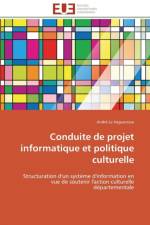 Conduite de Projet Informatique Et Politique Culturelle af Le Vagueresse-A