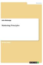 Marketing Principles af John Mutunga