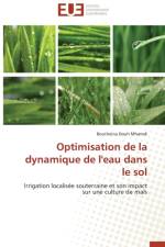 Optimisation de la Dynamique de l'Eau Dans Le Sol af Mhamdi-B