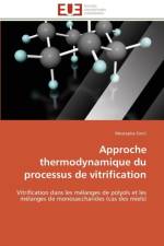 Approche Thermodynamique Du Processus de Vitrification af Siniti-M