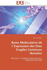 Bases Mol culaires de L`expression Des Sites Fragiles Communs Humains af El Achkar-E