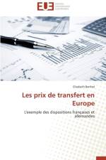 Les Prix de Transfert En Europe af Barthel-E