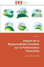 Impact de la responsabilite societale sur la performance financiere af Ansi-H