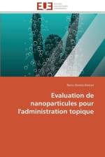 Evaluation de Nanoparticules Pour l'Administration Topique af Alvarez-Roman-R