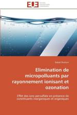 Elimination de micropolluants par rayonnement ionisant et ozonation af Roshani-B