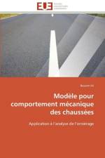 Modele pour comportement mecanique des chaussees af Ali-B