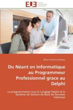 Du neant en informatique au programmeur professionnel grace au delphi af Lusikila Luambasu-B