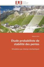 Etude probabiliste de stabilite des pentes af Selmi-M