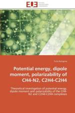 Potential energy, dipole moment, polarizability of ch4-n2, c2h4-c2h4 af Kalugina-Y