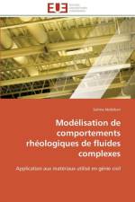 Mod lisation de Comportements Rh ologiques de Fluides Complexes af Abdelbari-S