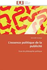 L'Essence Politique de la Publicit af Ametepe-F