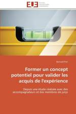 Former un concept potentiel pour valider les acquis de l'experience af Prot-B