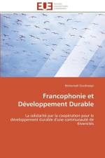 Francophonie Et D veloppement Durable af Ouedraogo-M