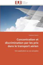 Concentration Et Discrimination Par Les Prix Dans Le Transport A rien af Giaume-S