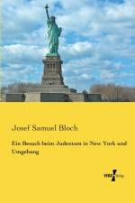 Besuch beim Judentum in New York und Umgebung af Josef Samuel Bloch