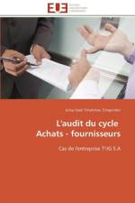 L'Audit Du Cycle Achats - Fournisseurs af Tchaptchet-J