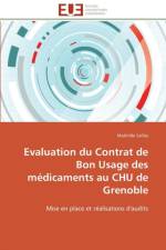Evaluation Du Contrat de Bon Usage Des M dicaments Au Chu de Grenoble af Sallee-M