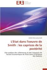 L'Etat Dans l'Oeuvre de Smith af Latournald-A