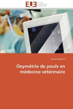 Oxym trie de Pouls En M decine V t rinaire af Martinet-B