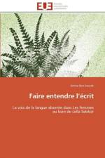 Faire Entendre L crit af Bourek-A